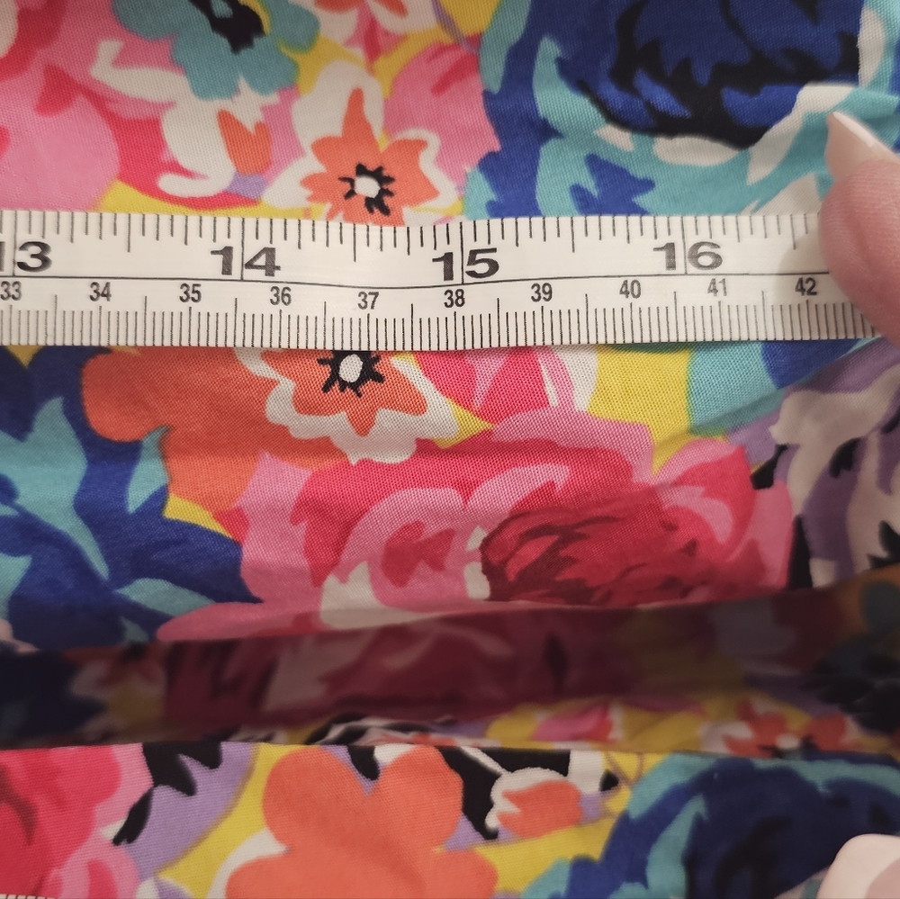 River Island Multicolor Floral Blouse Size 8 - Picture 4 of 4